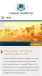 Mobile Screenshot of laconsularcorps.com